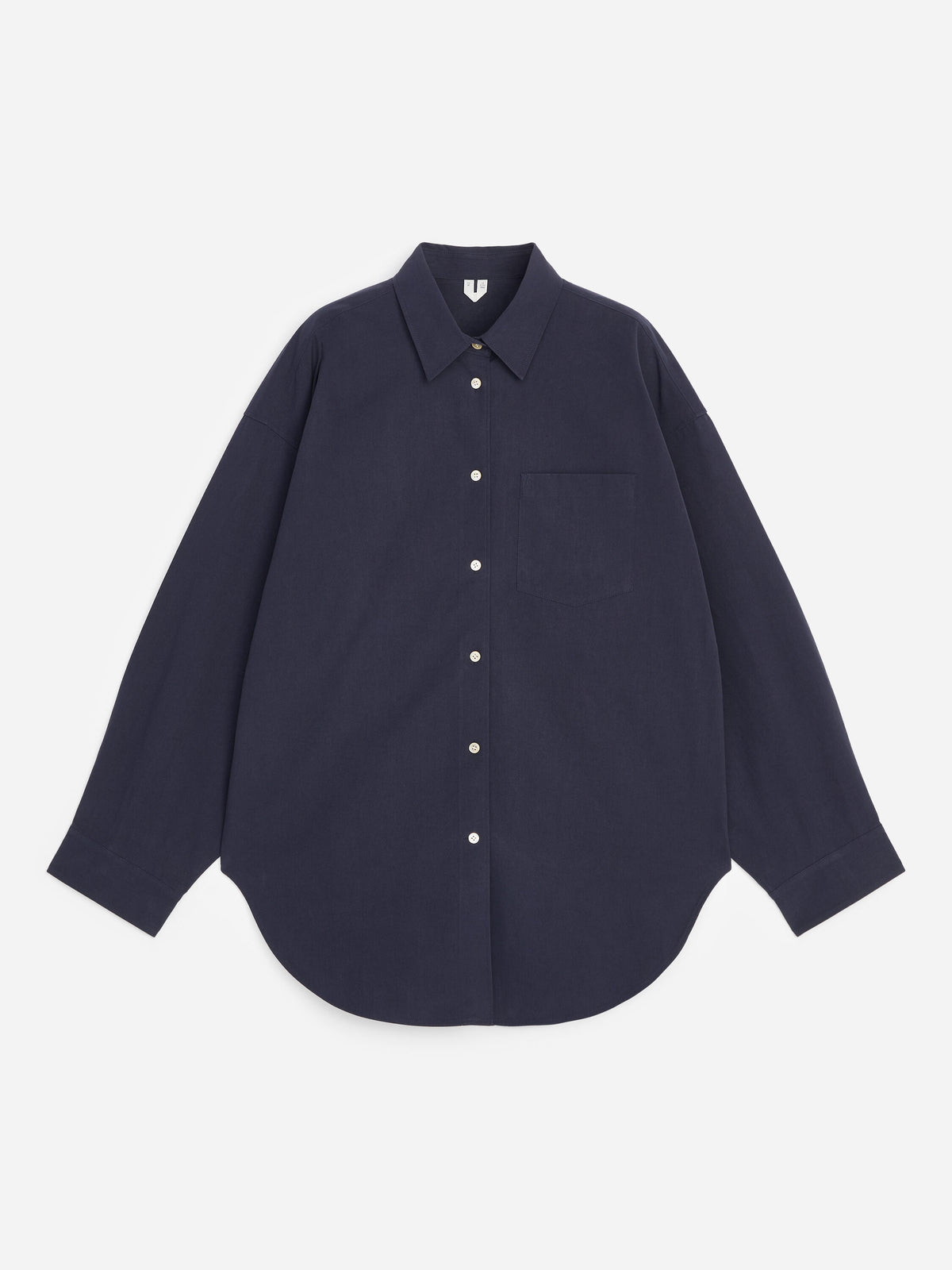 Batwing-Sleeve Shirt - Blue - Image 5