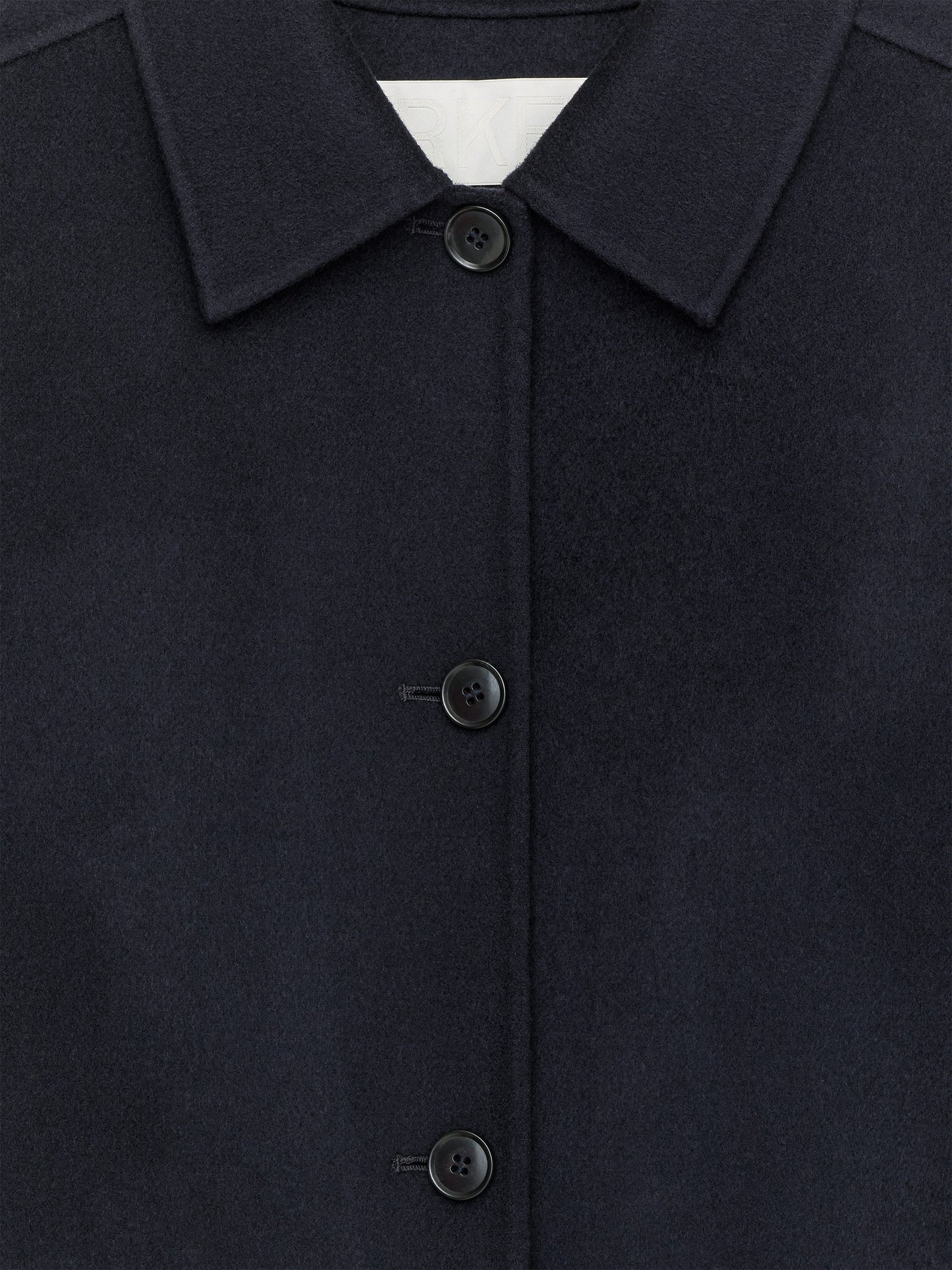 Wool-Blend Overshirt - Blue - Image 2