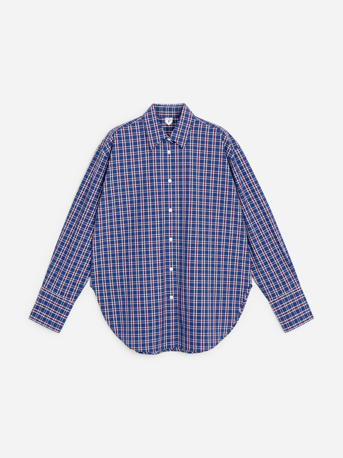 Relaxed-Fit Poplin Shirt - Blue - Image 5