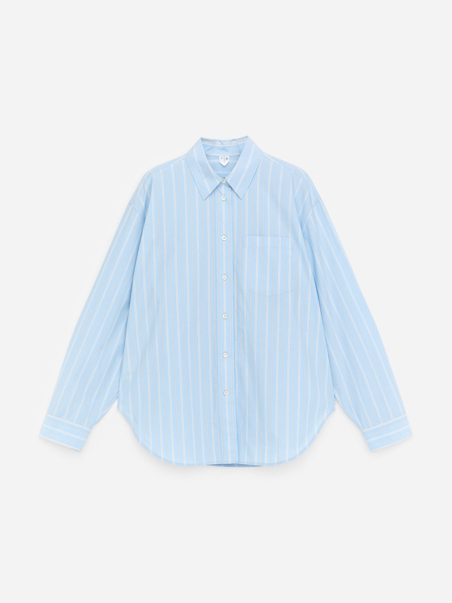 Cotton Shirt - Blue - Image 6