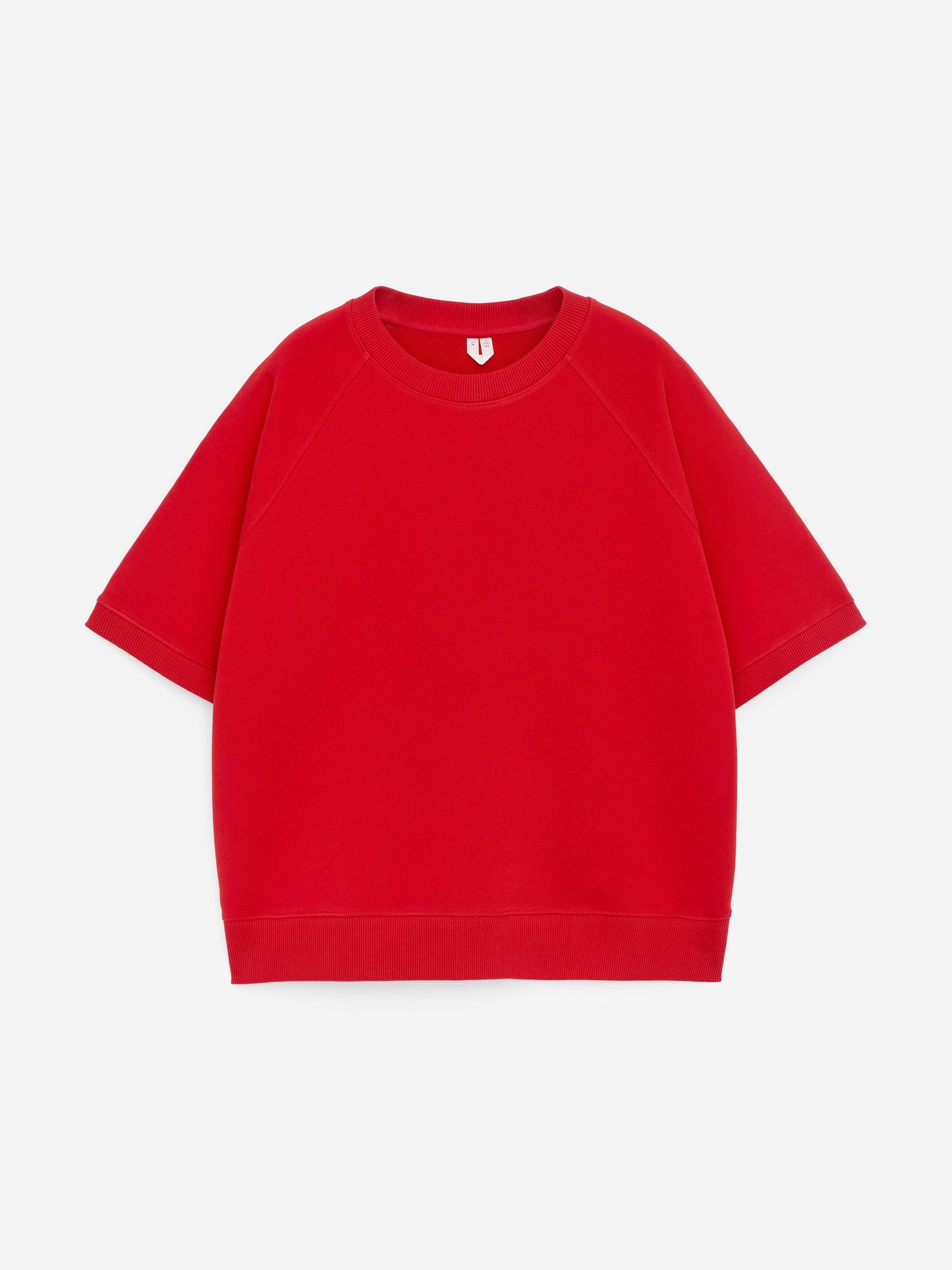 French Terry Sweatshirt - Red