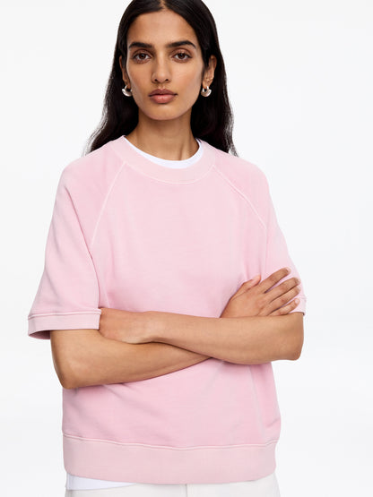 French Terry Sweatshirt - Pink - Image 4