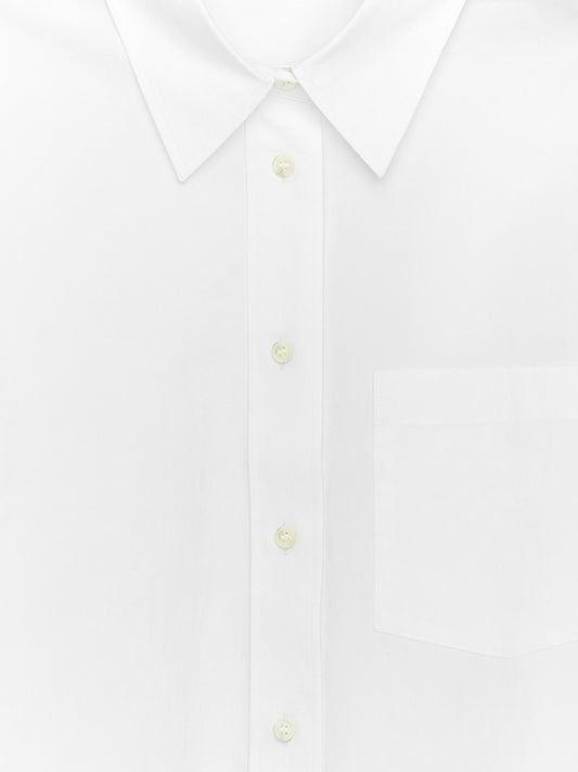 Cotton Shirt - White - Image 2