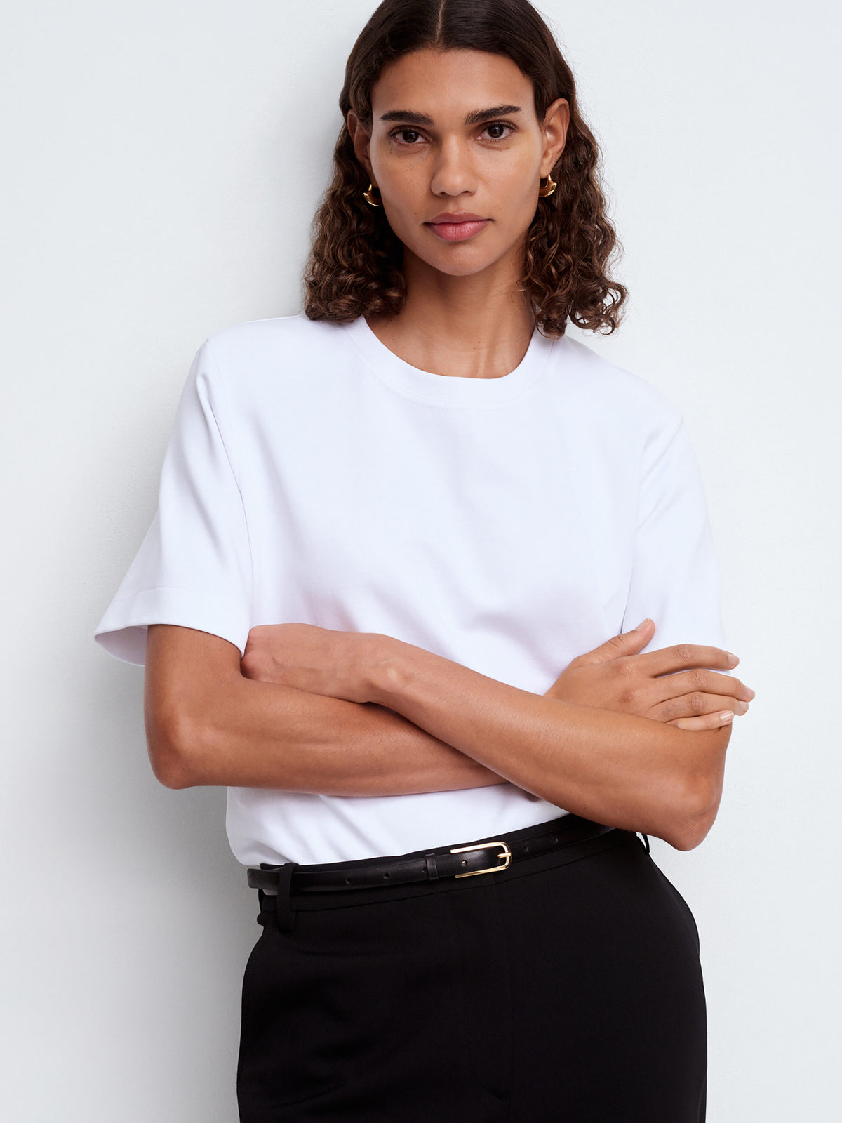 Constructed T-Shirt - White - Image 8