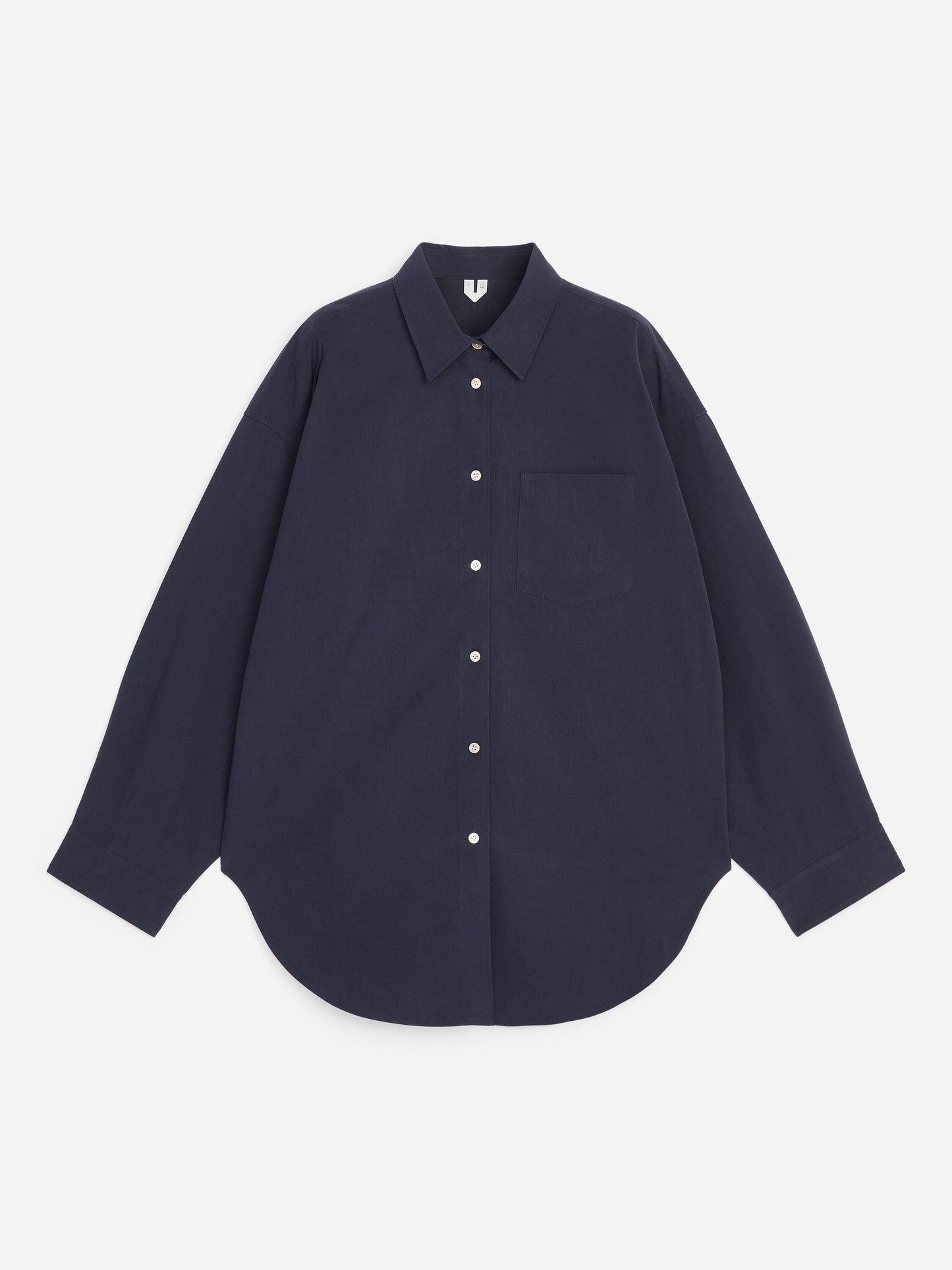 Batwing-Sleeve Shirt - Blue - Image 5