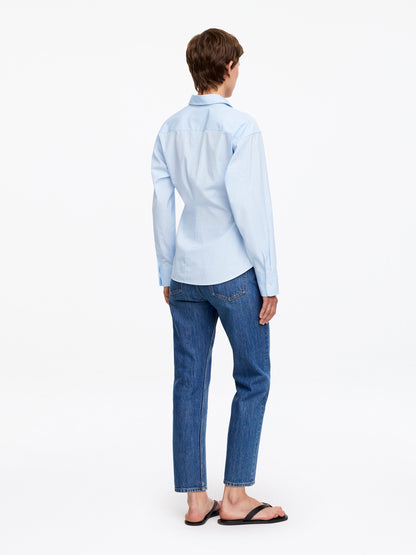Wrap Shirt - Blue - Image 4