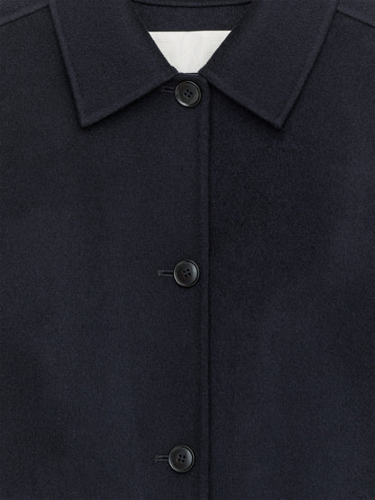 Wool-Blend Overshirt - Blue - Image 2