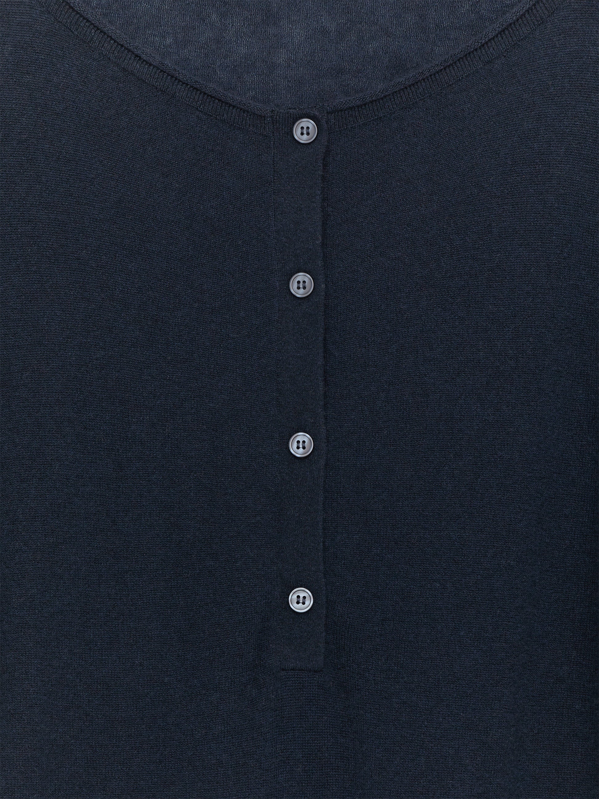 Pure Cashmere Boat-Neck Jumper - Blue - Image 6