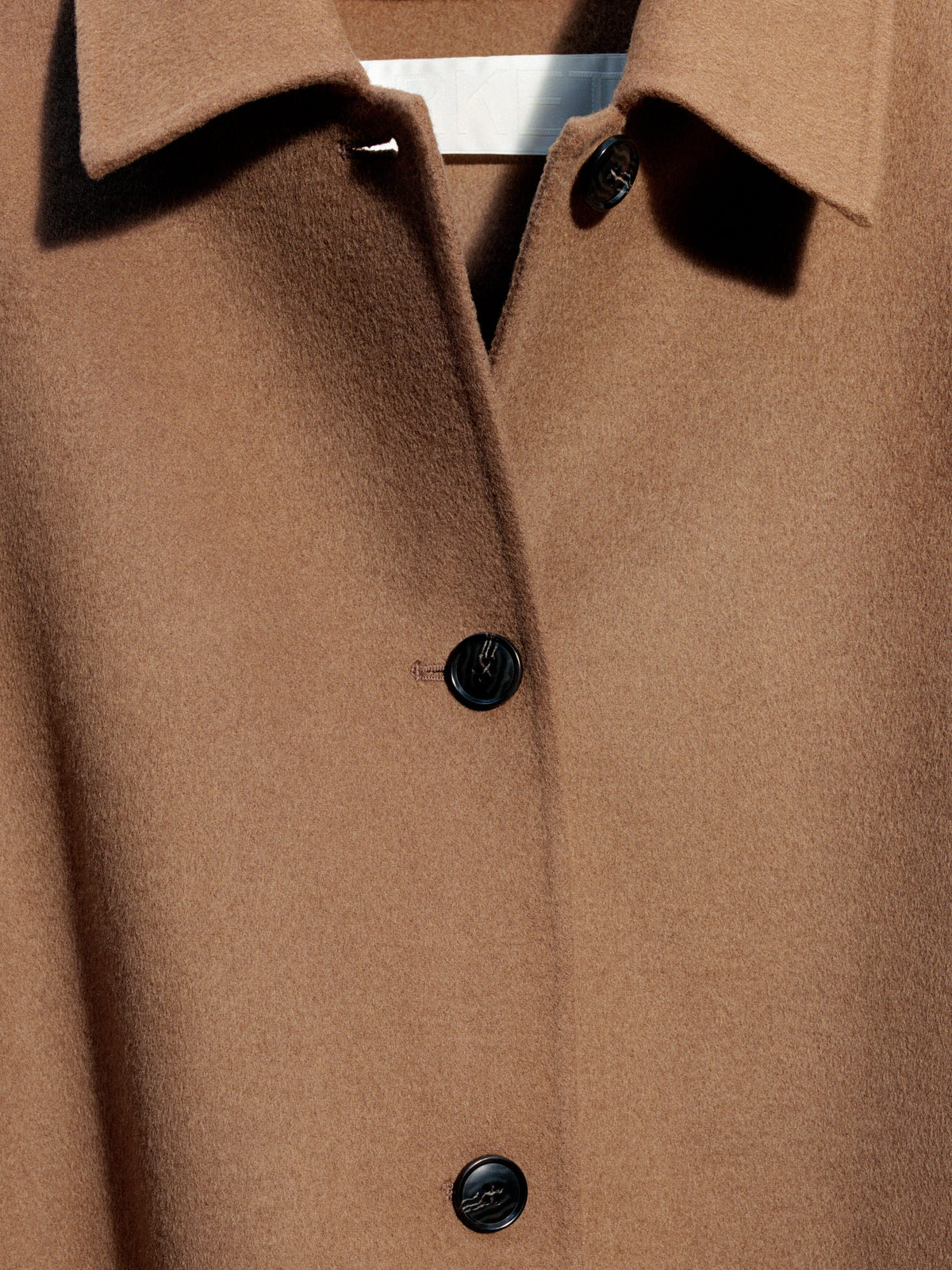 Wool-Blend Overshirt - Beige - Image 6