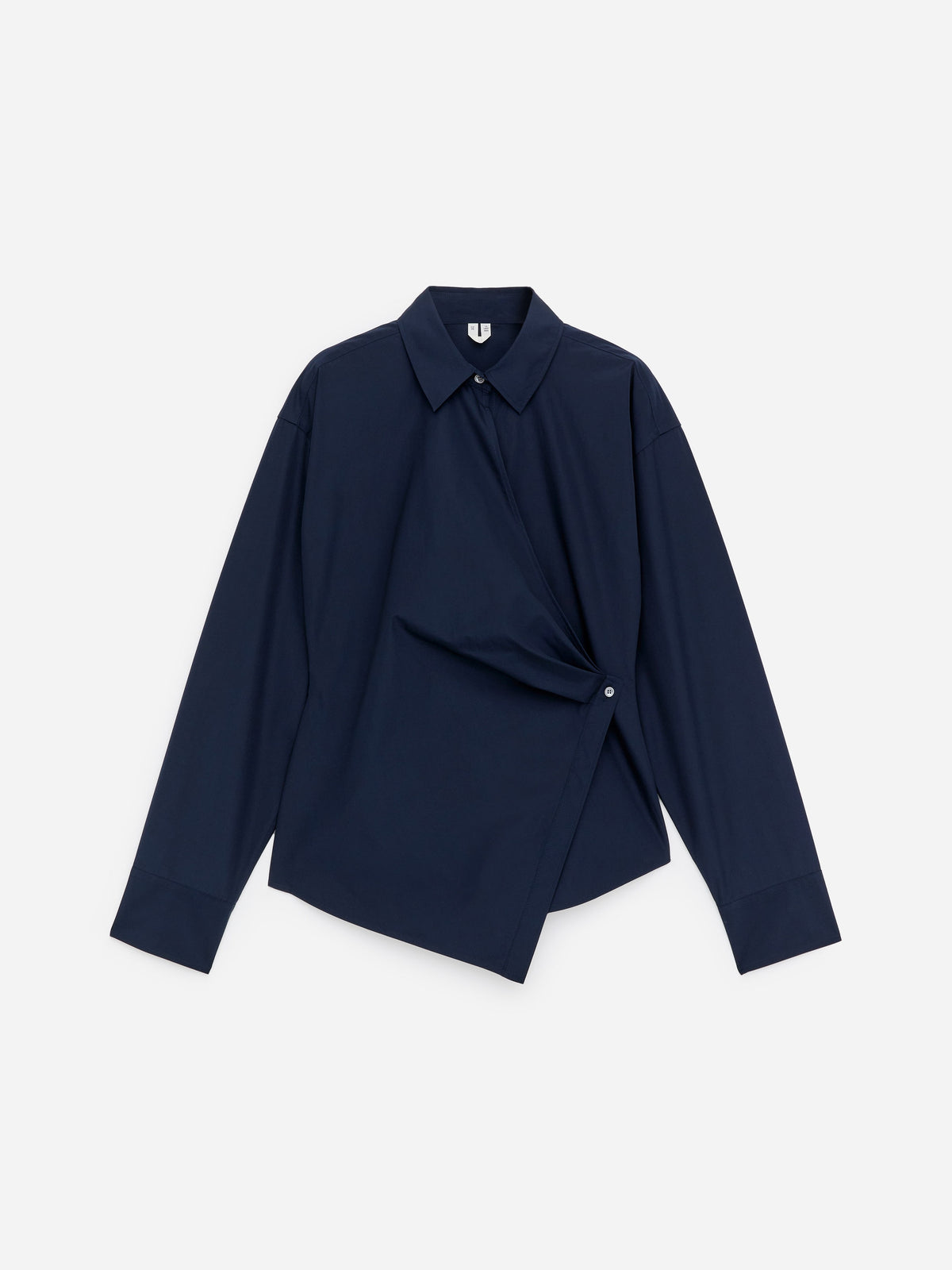 Wrap Shirt - Blue - Image 6