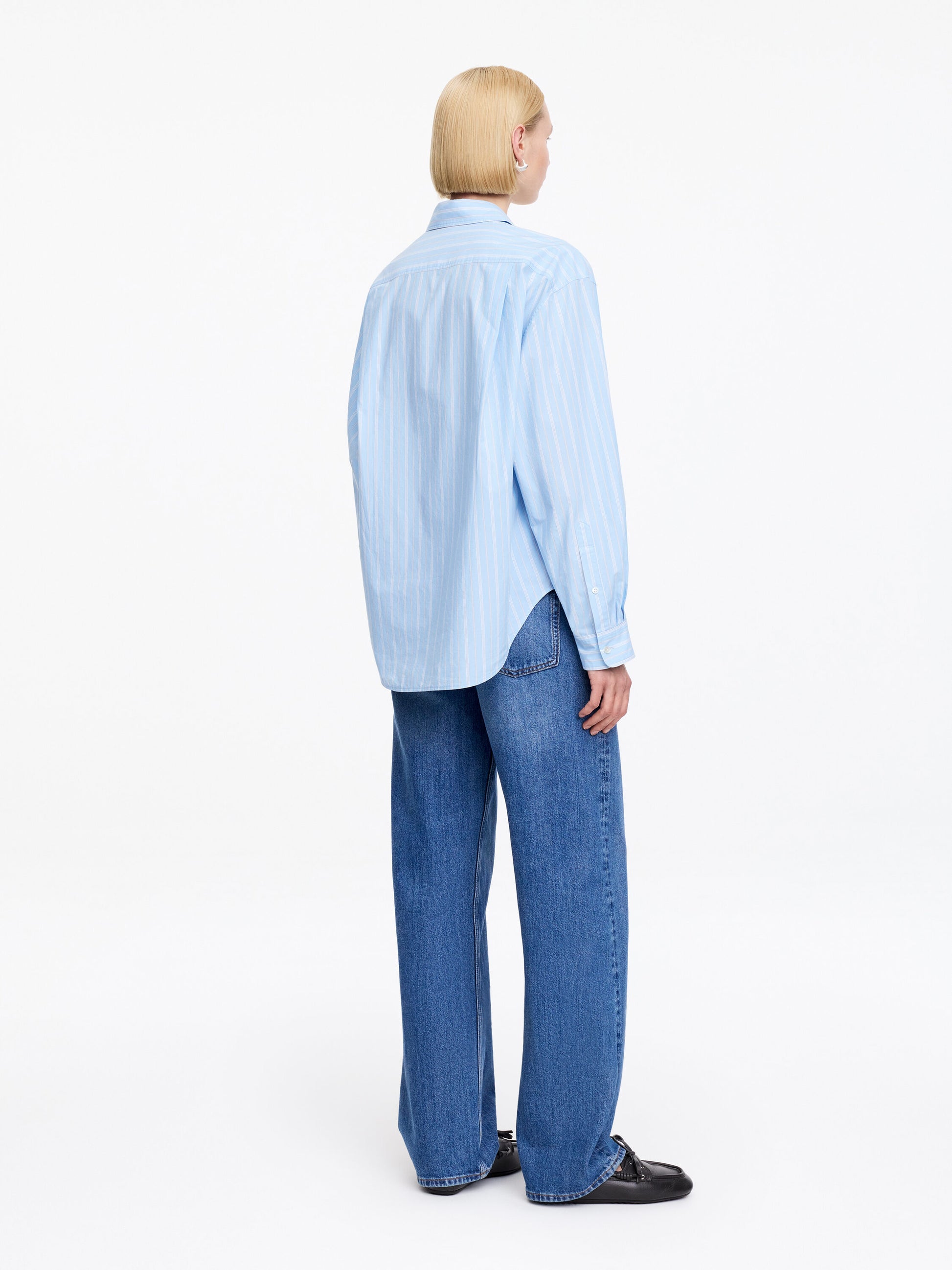 Cotton Shirt - Blue - Image 2