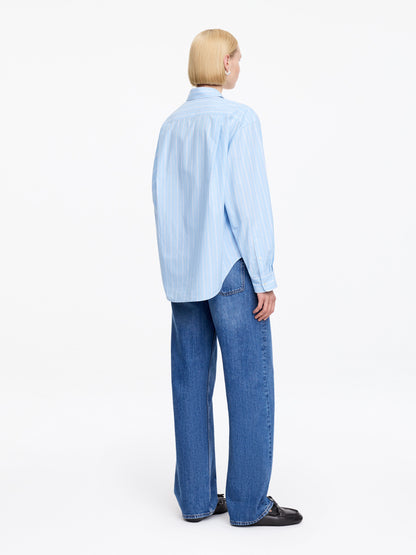 Cotton Shirt - Blue - Image 2