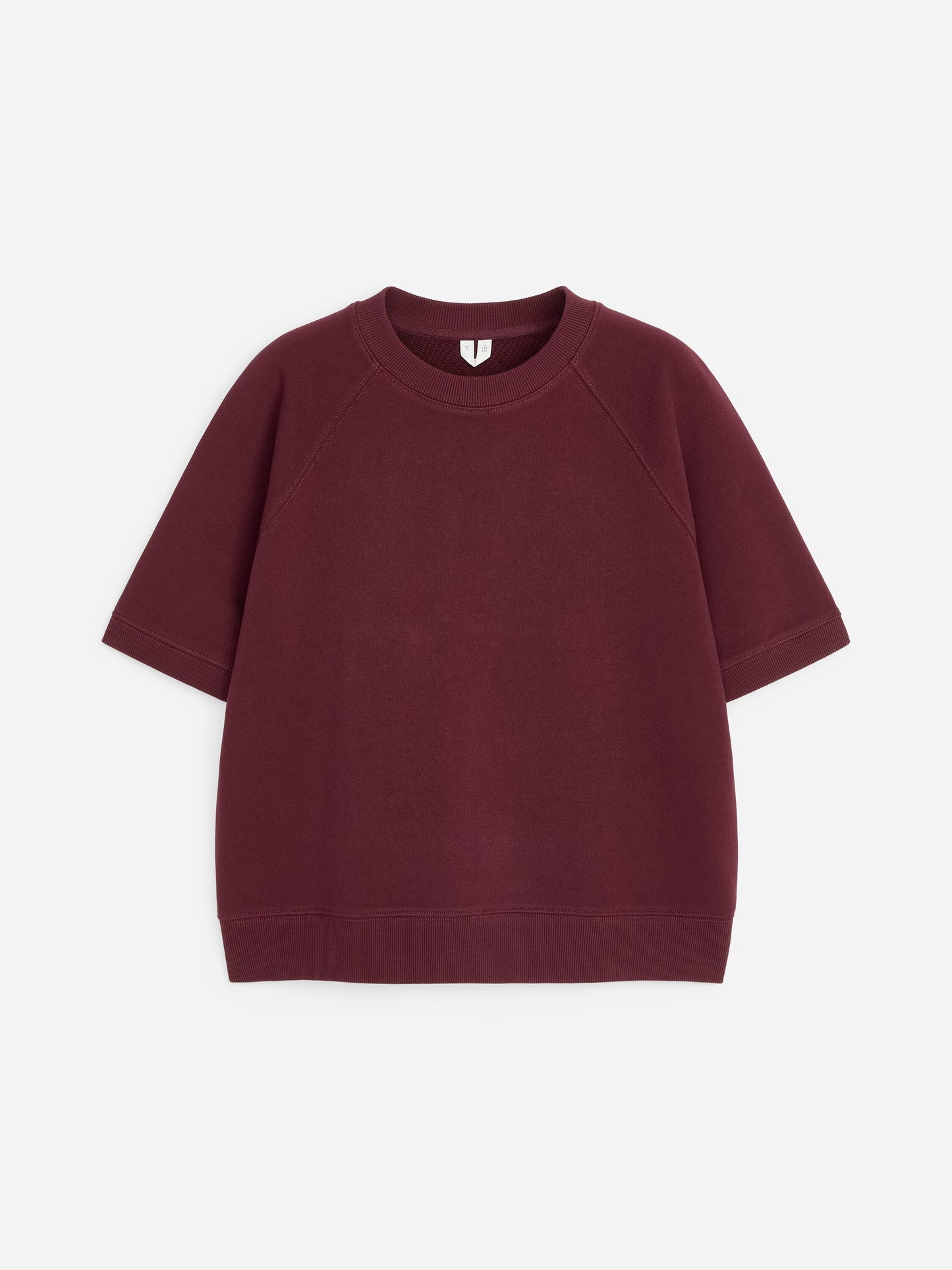 French Terry Sweatshirt - Red - Image 5