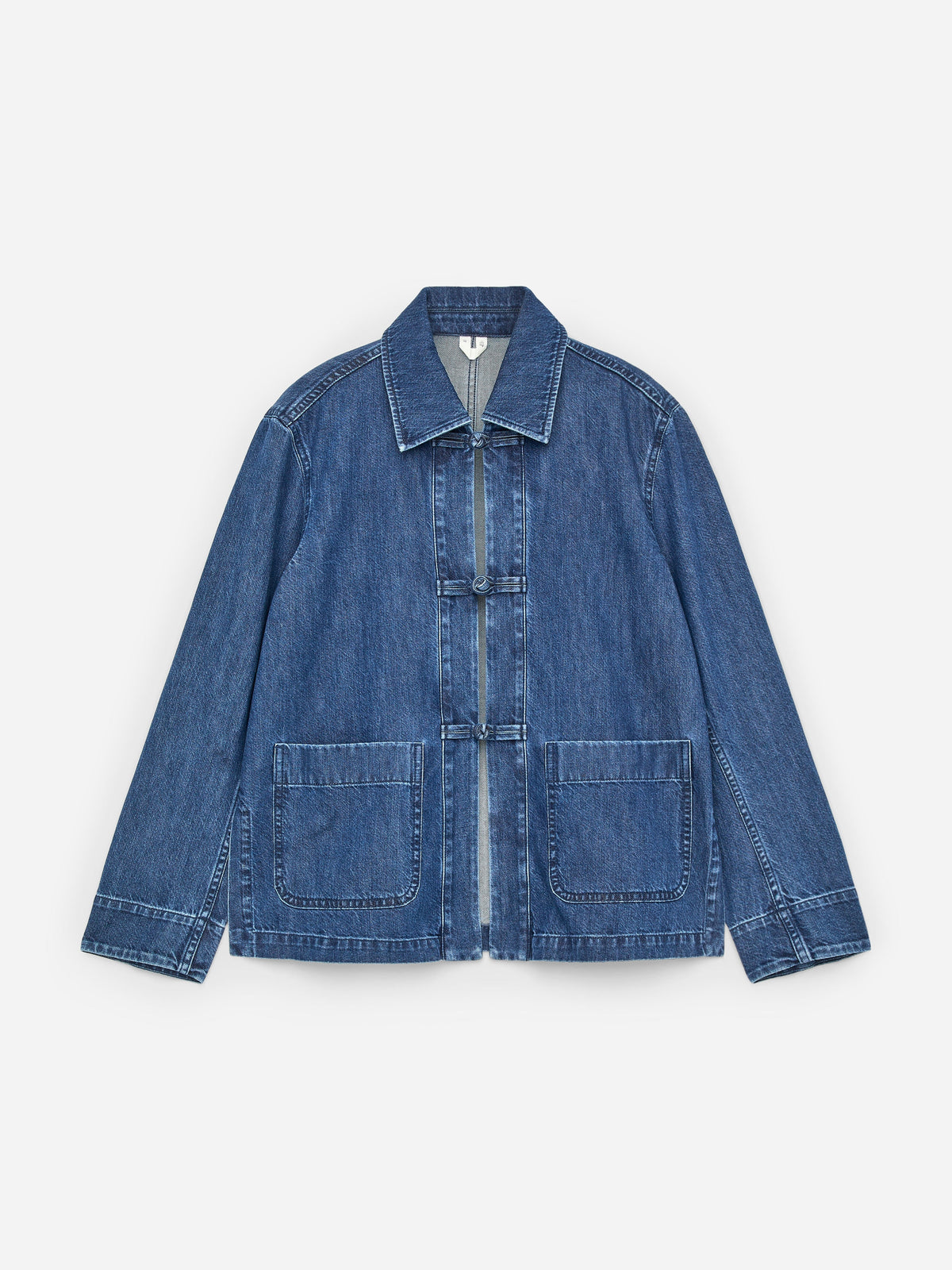 Denim Twill Shirt - Blue - Image 5