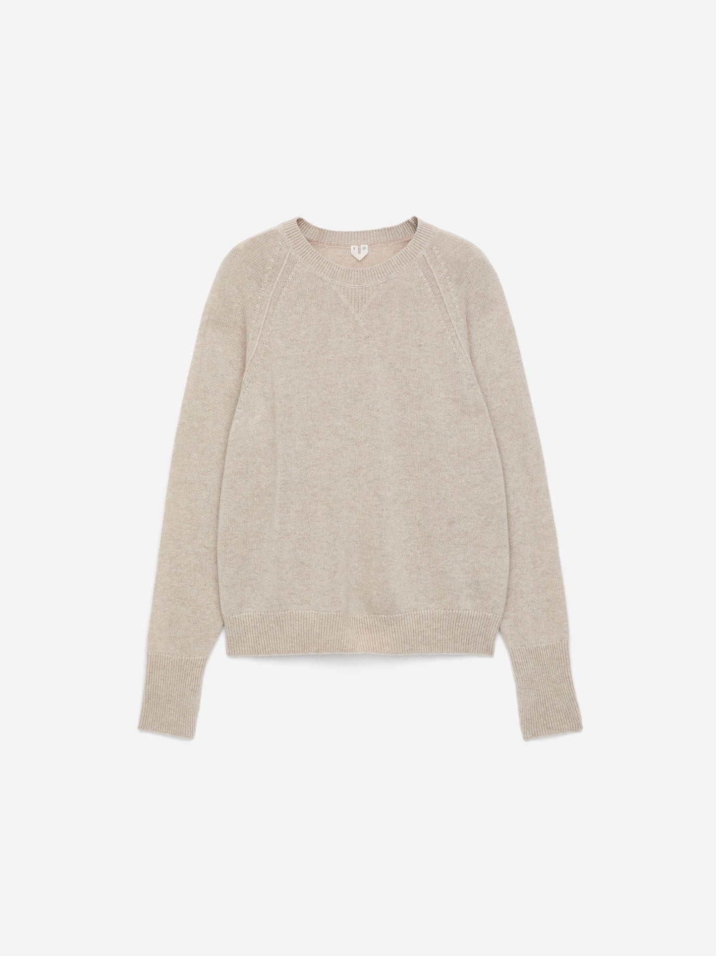 Pure Cashmere Jumper - Beige