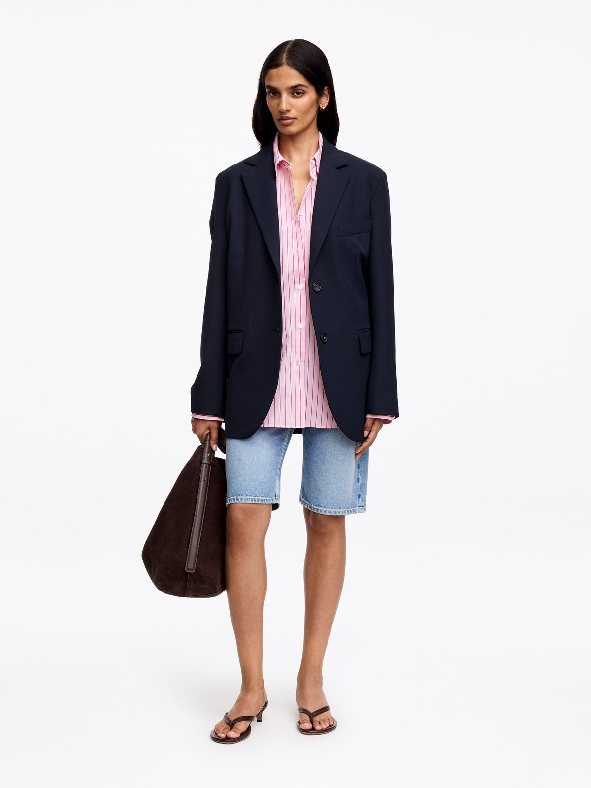 Relaxed-Fit Poplin Shirt - Pink - Image 2