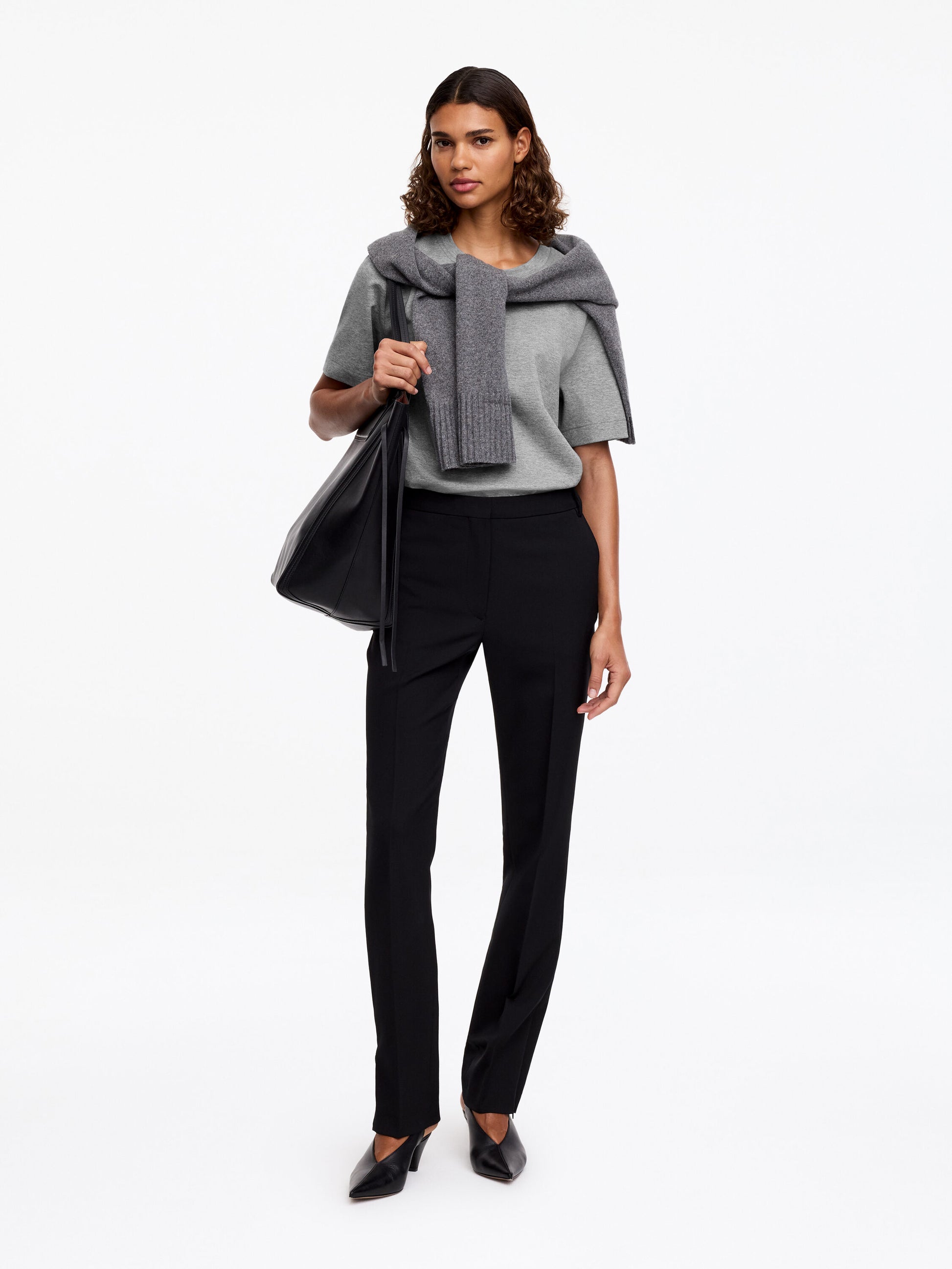 Constructed T-Shirt - Grey - Image 2