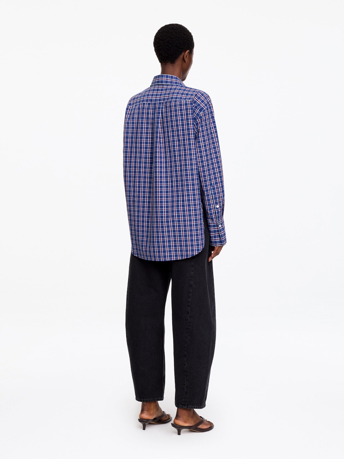 Relaxed-Fit Poplin Shirt - Blue - Image 2