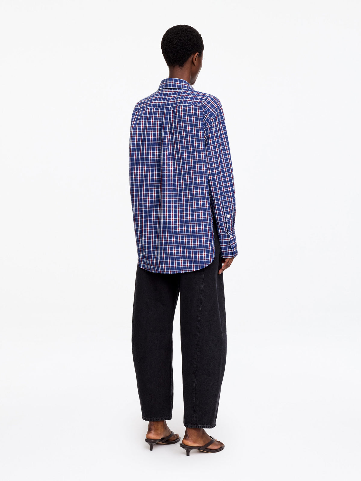 Relaxed-Fit Poplin Shirt - Blue - Image 2