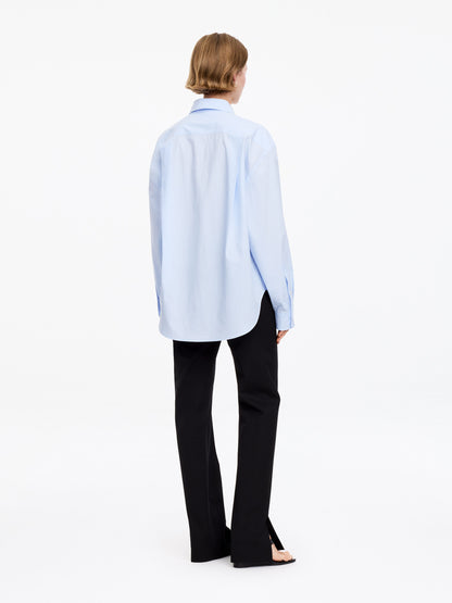 Cotton Shirt - Blue - Image 2