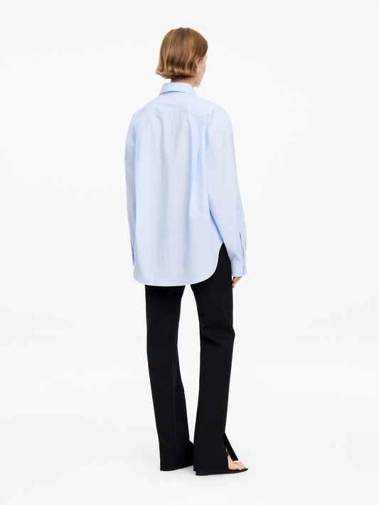 Cotton Shirt - Blue - Image 2