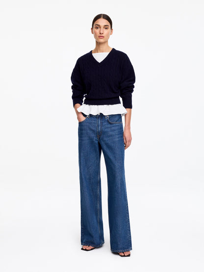 Seersucker Smock Top - White - Image 2
