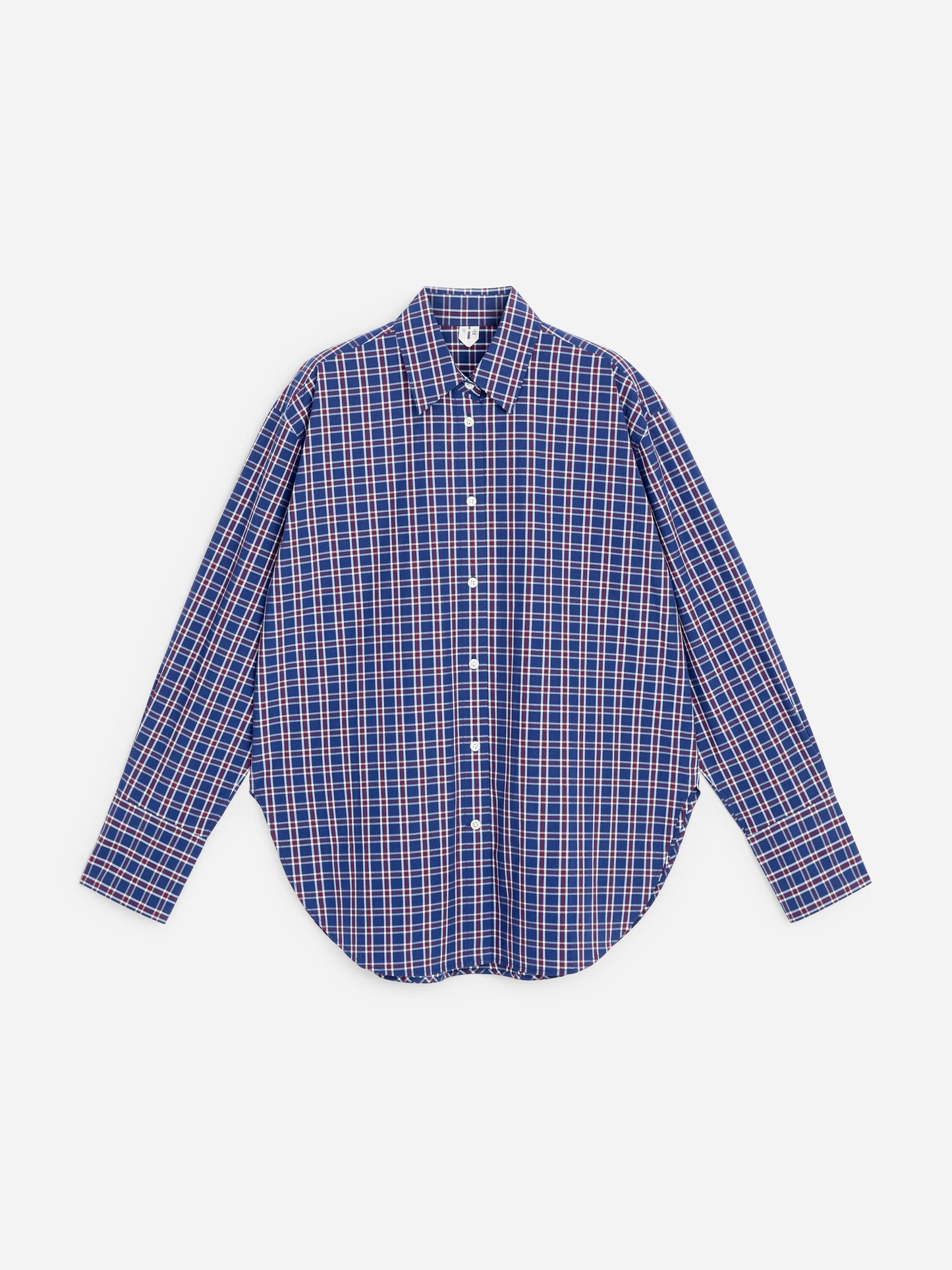 Relaxed-Fit Poplin Shirt - Blue - Image 5