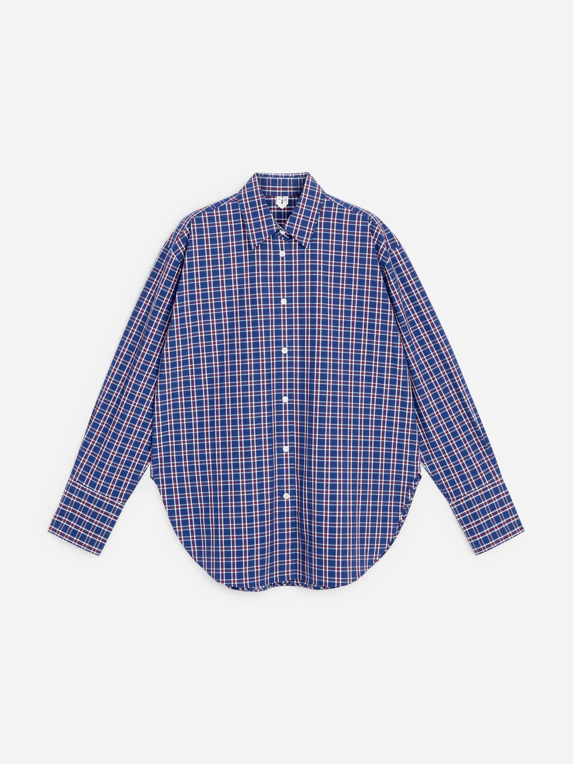 Relaxed-Fit Poplin Shirt - Blue - Image 5