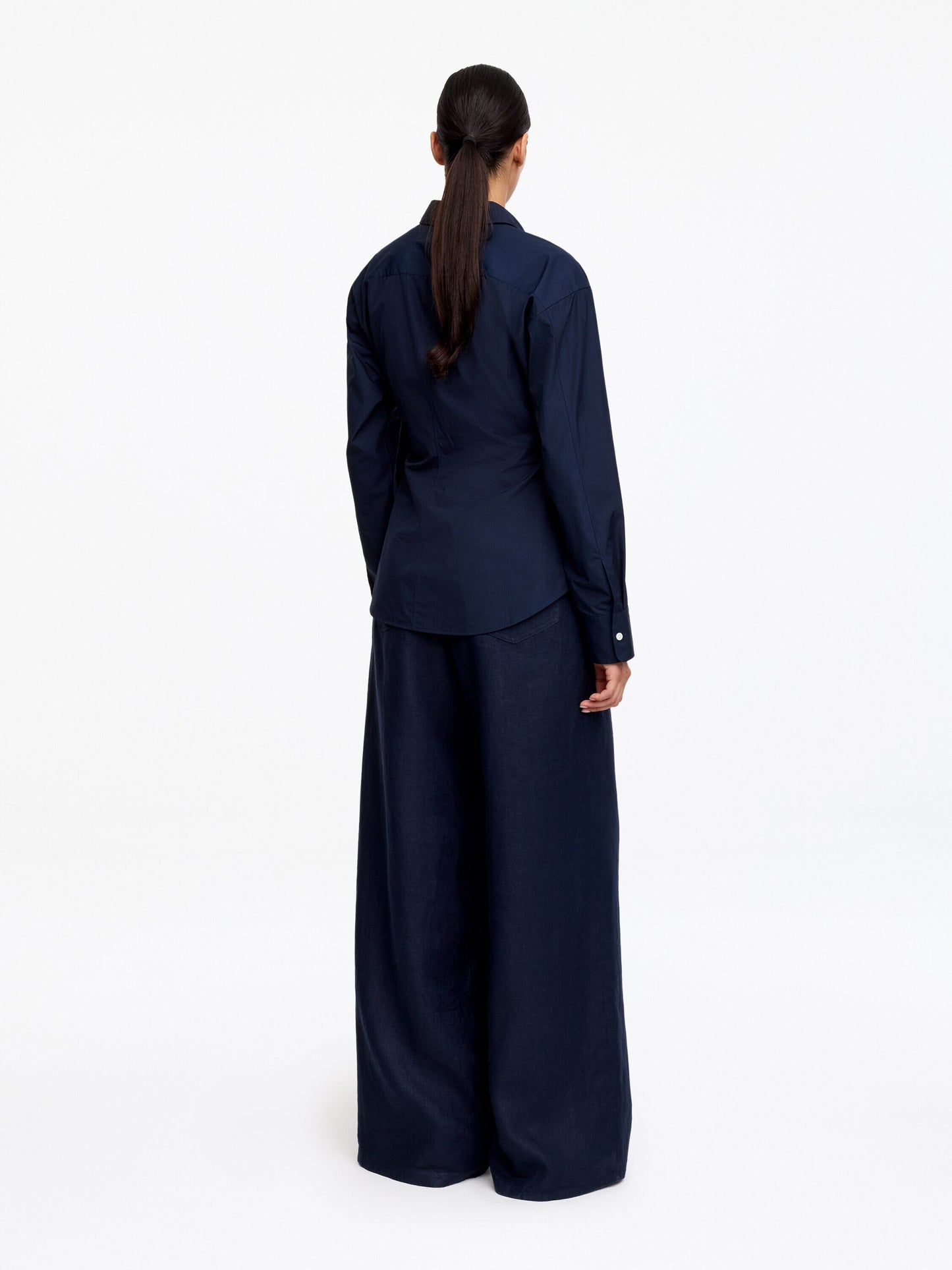 Wrap Shirt - Blue - Image 3