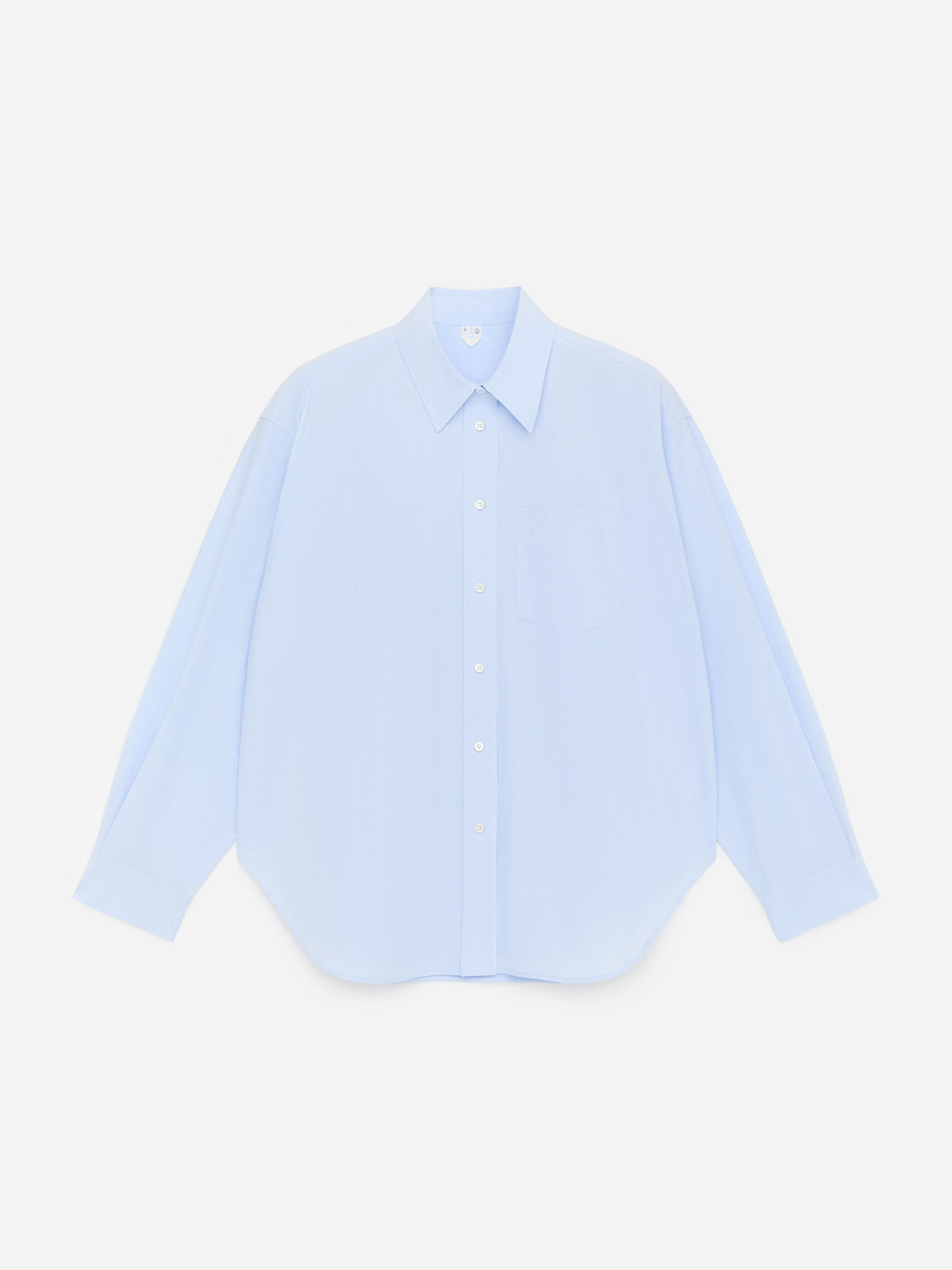 Cotton Shirt - Blue - Image 5
