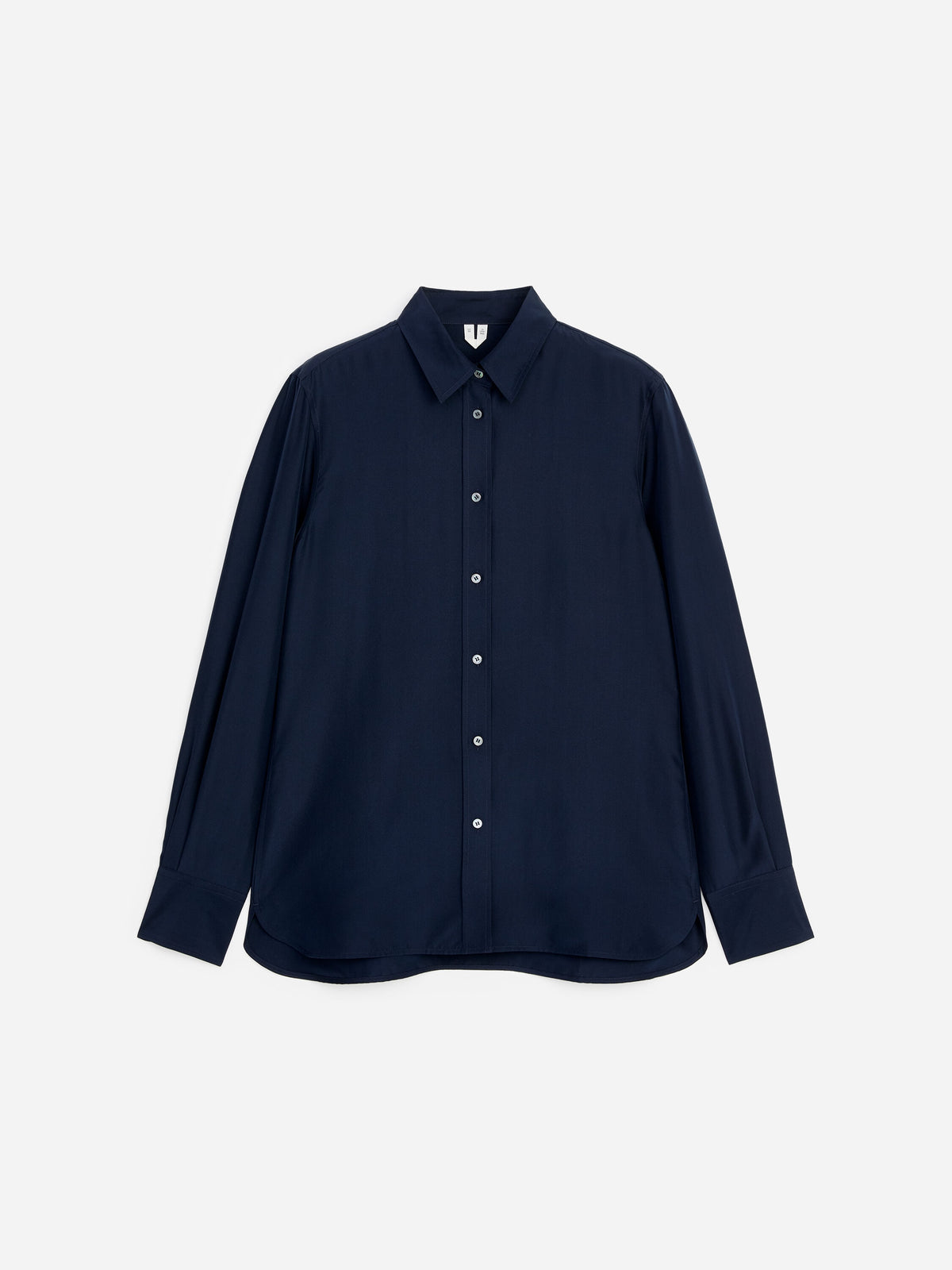 Silk Shirt - Blue - Image 5