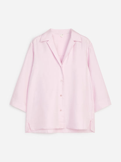 Silk Shirt - Pink - Image 5