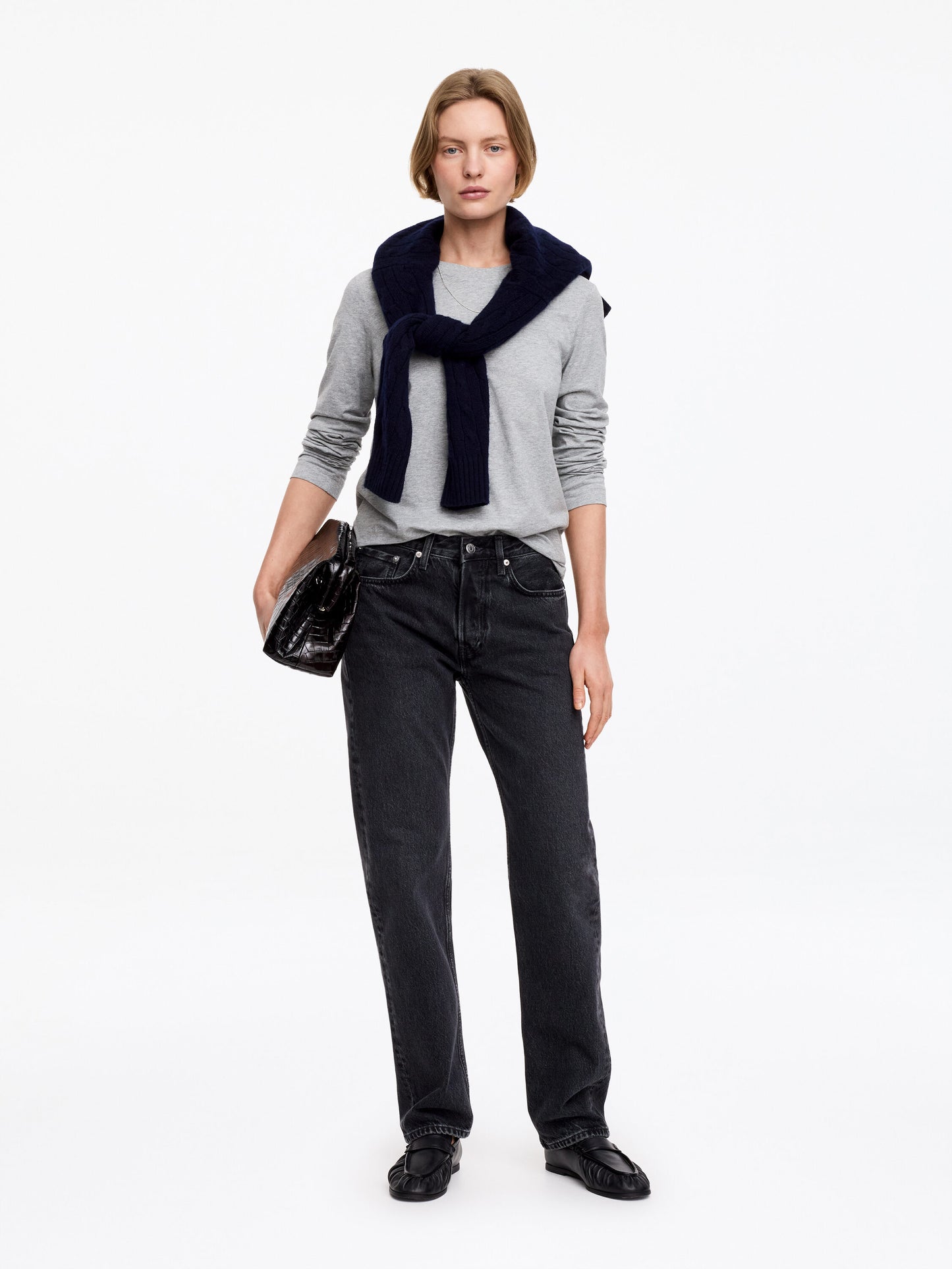 Long-Sleeve T-Shirt - Grey - Image 2