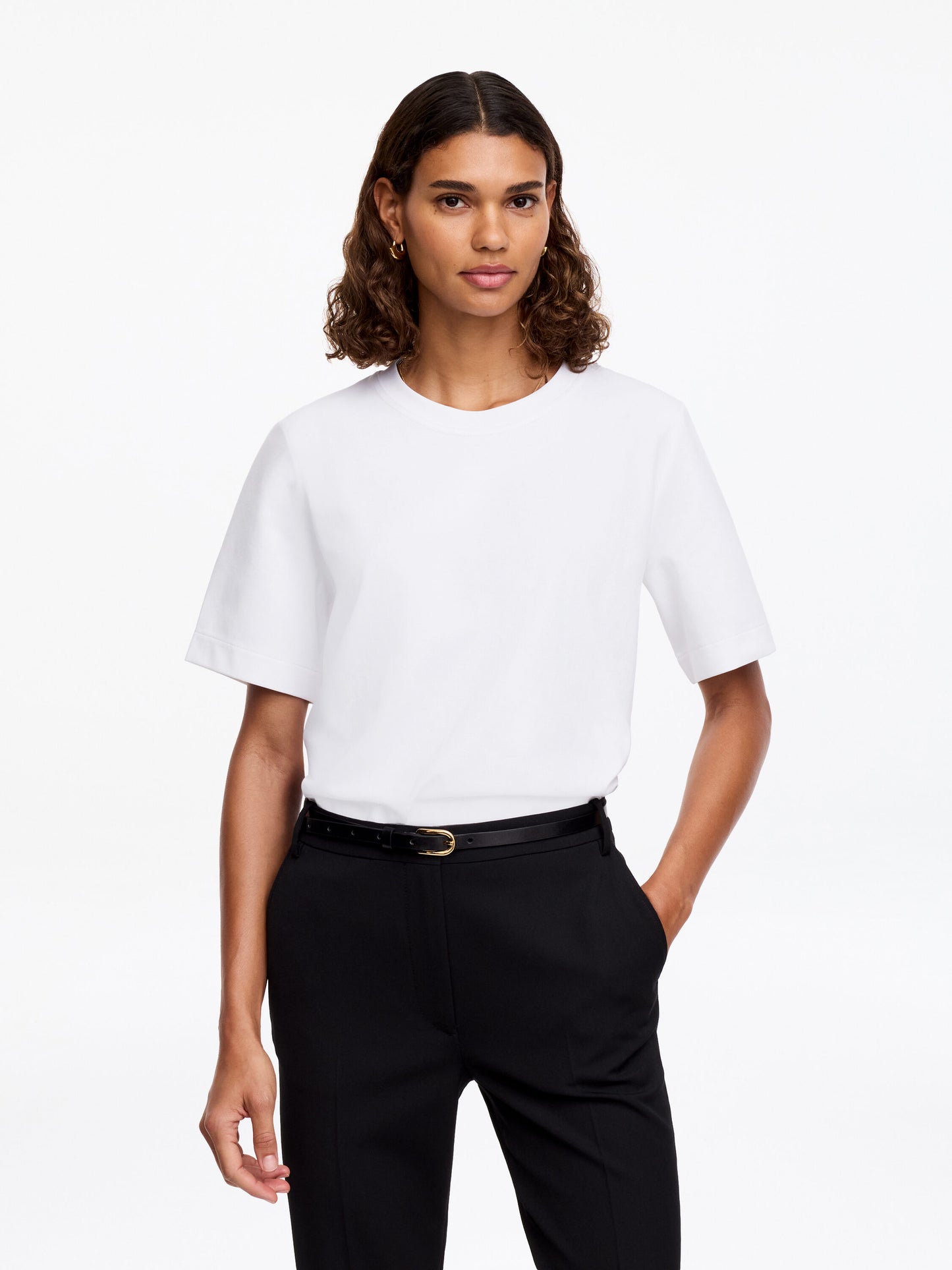 Constructed T-Shirt - White - Image 2