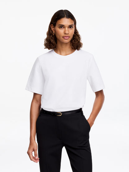 Constructed T-Shirt - White - Image 2