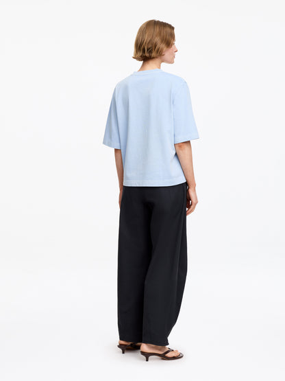 Boxy T-Shirt - Blue - Image 4