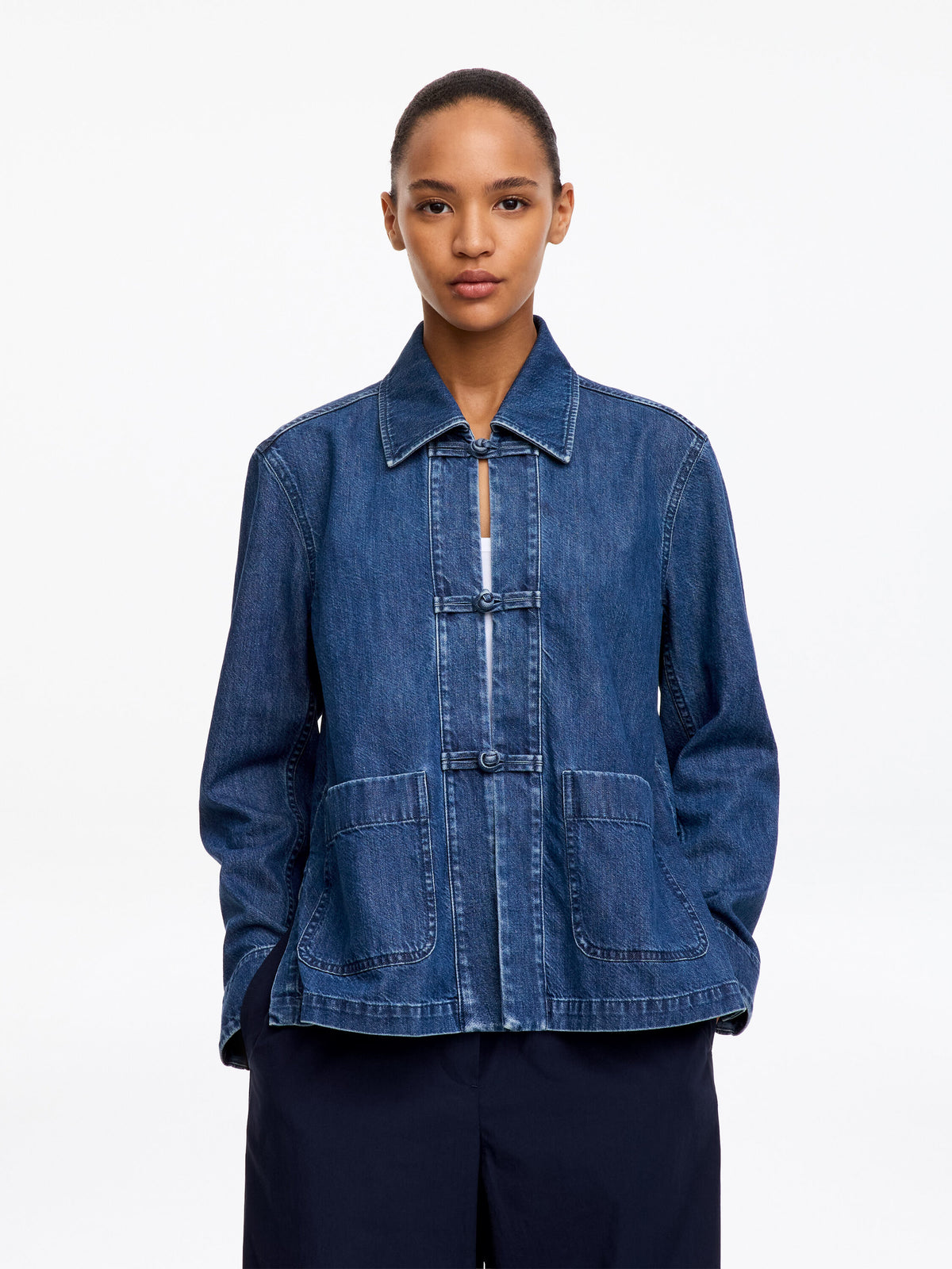 Denim Twill Shirt - Blue