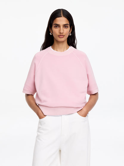 French Terry Sweatshirt - Pink