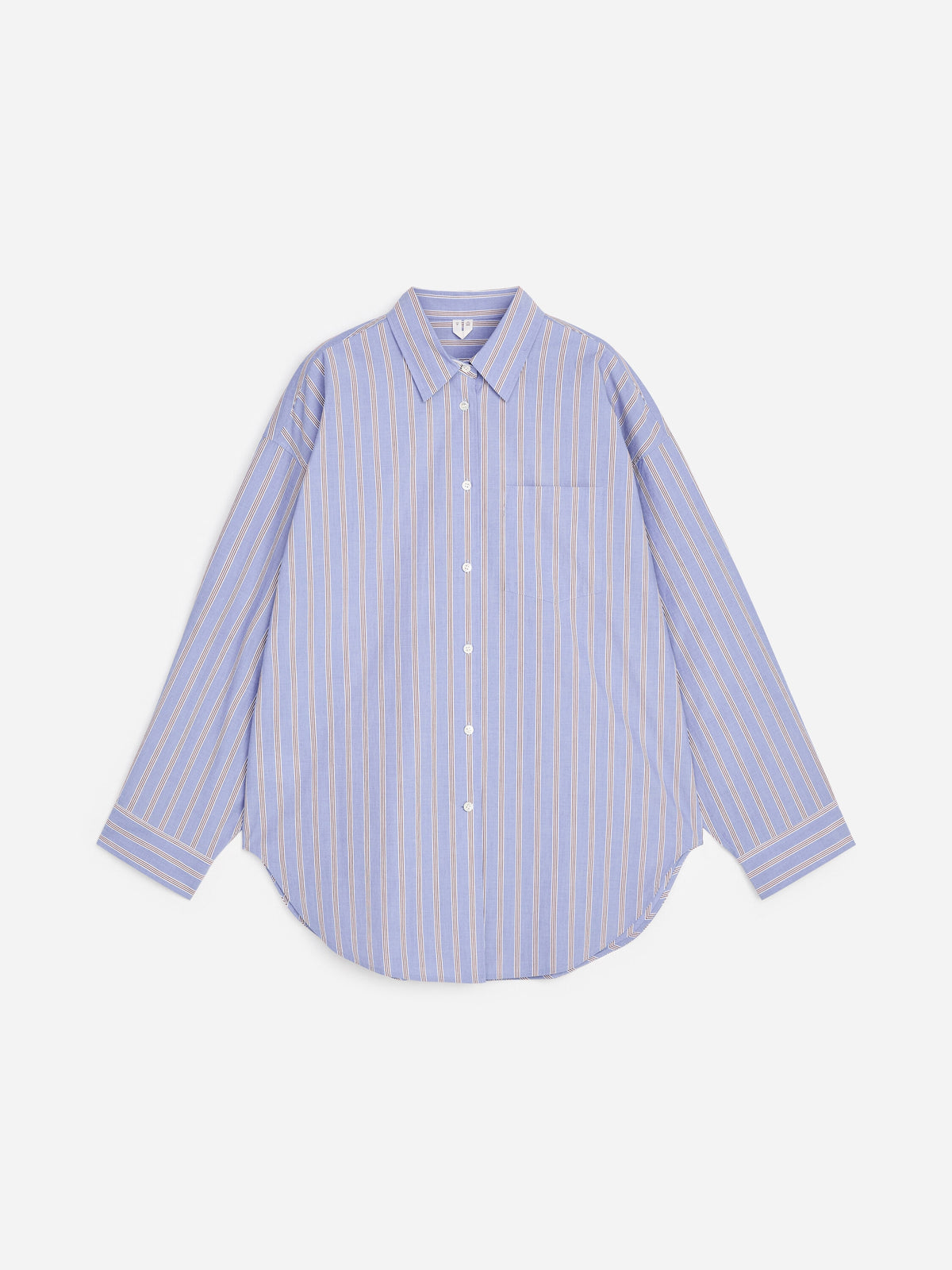 Oversized Batwing Shirt - Blue - Image 5