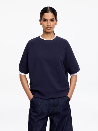 French Terry Sweatshirt - Blue