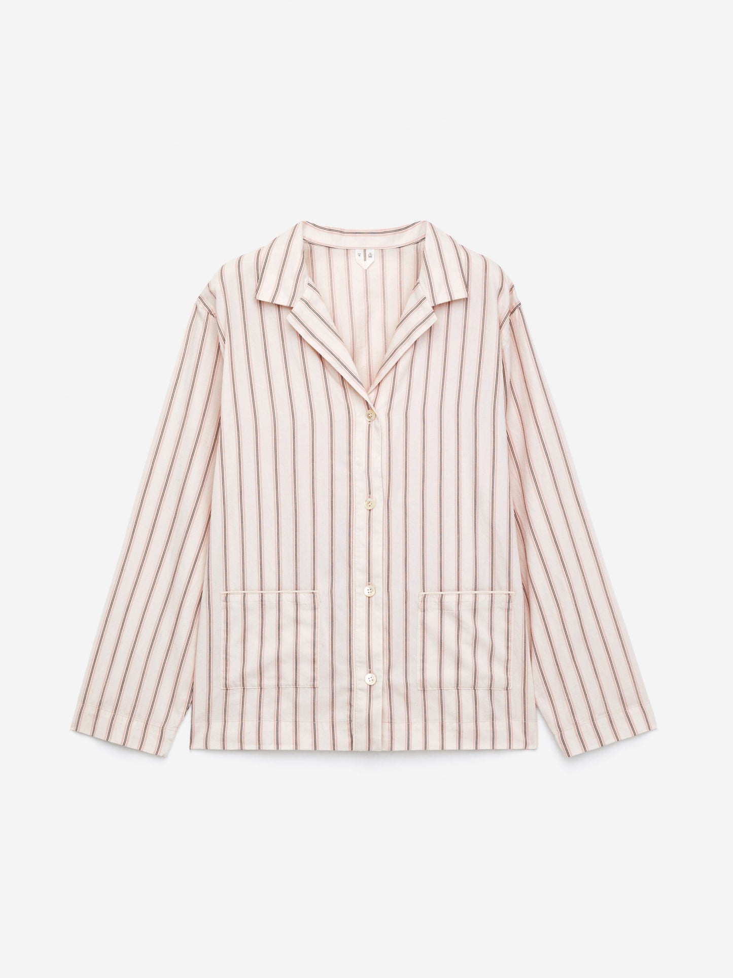 Cotton Satin Shirt - White