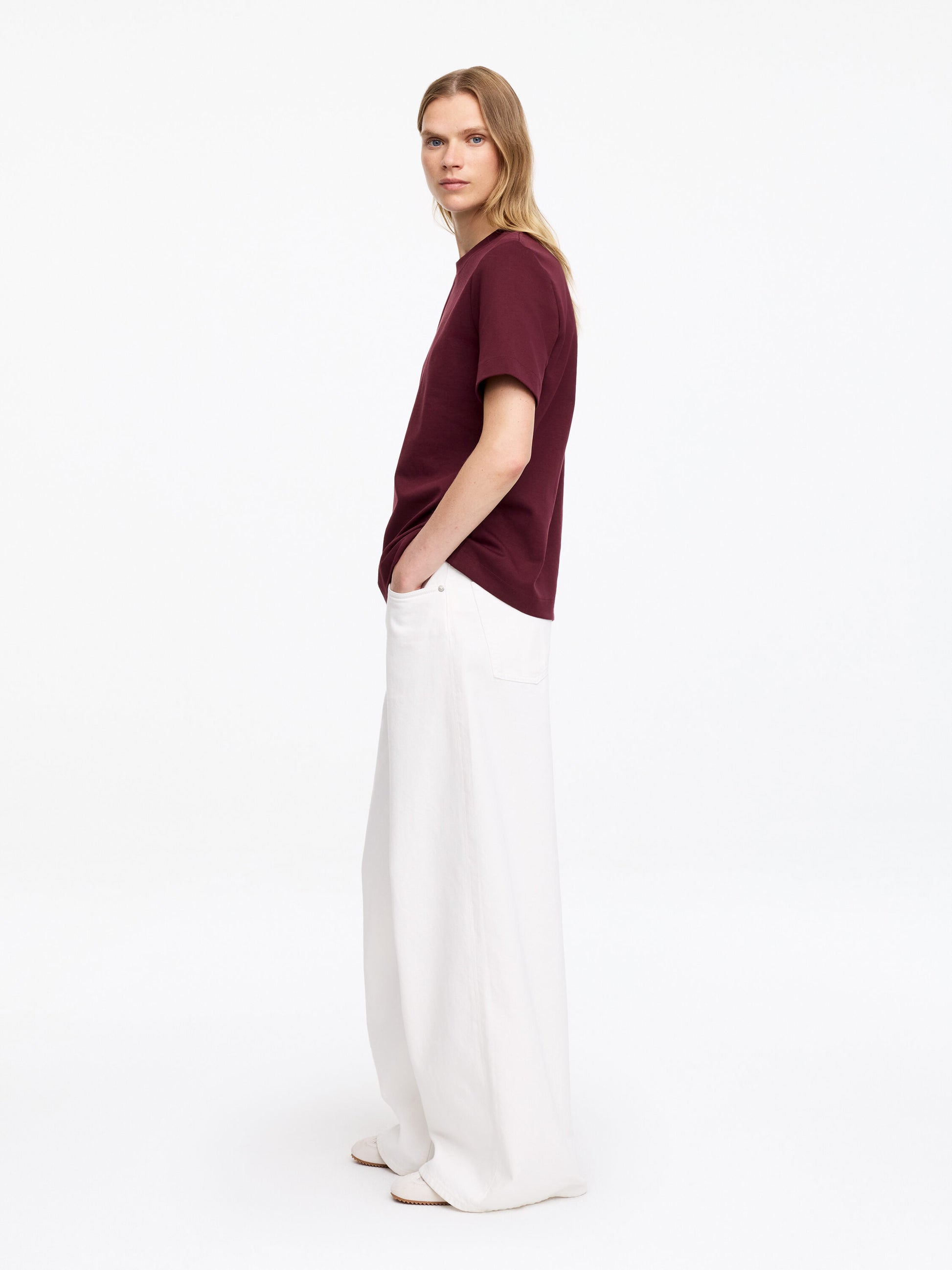 Constructed T-Shirt - Red - Image 3