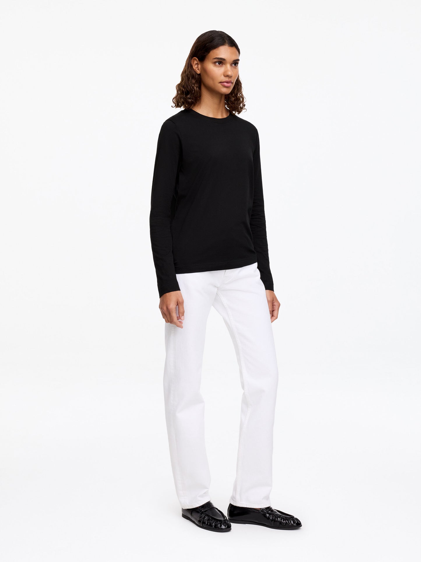 Long-Sleeve T-Shirt - Black - Image 3