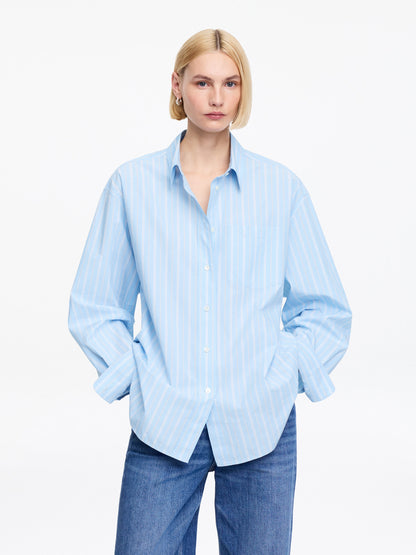 Cotton Shirt - Blue