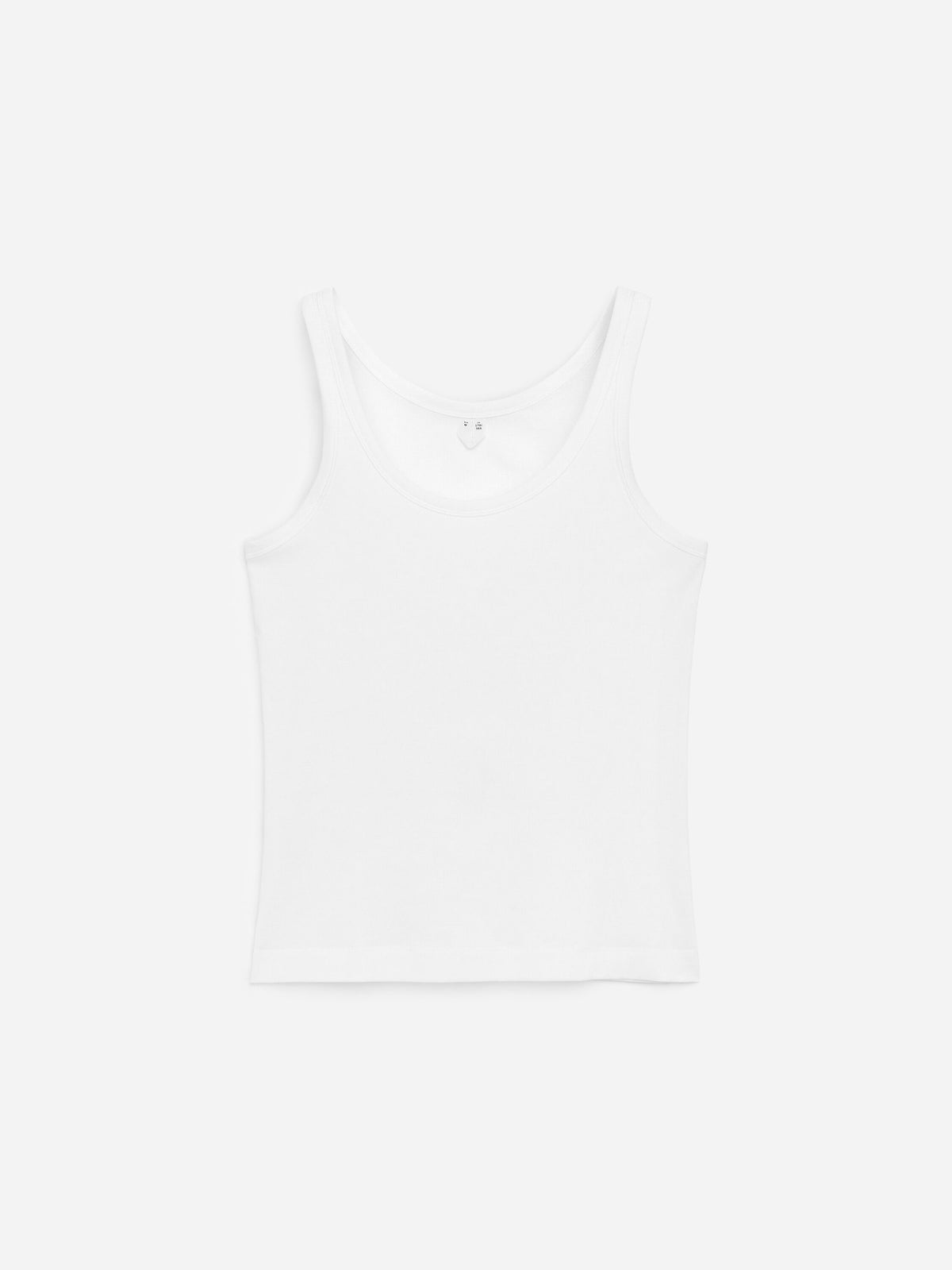 Scoop-Neck Tank Top - White - Image 6