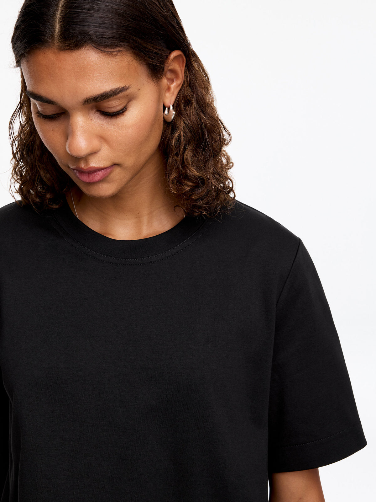 Constructed T-Shirt - Black - Image 5