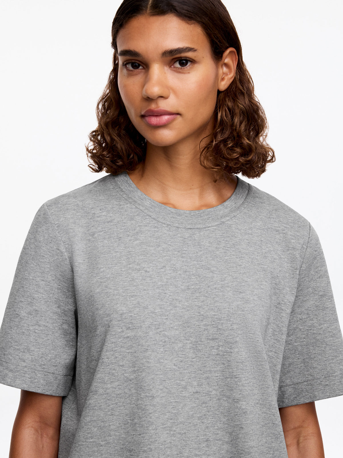 Constructed T-Shirt - Grey - Image 5